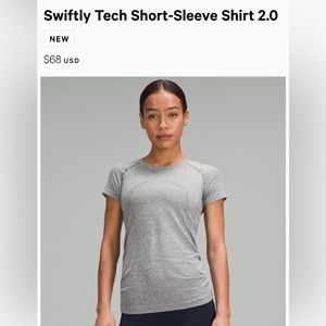 Lululemon Swiftly Tech Short Sleeve